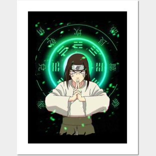 NEJI HYUGA MERCH VTG Posters and Art